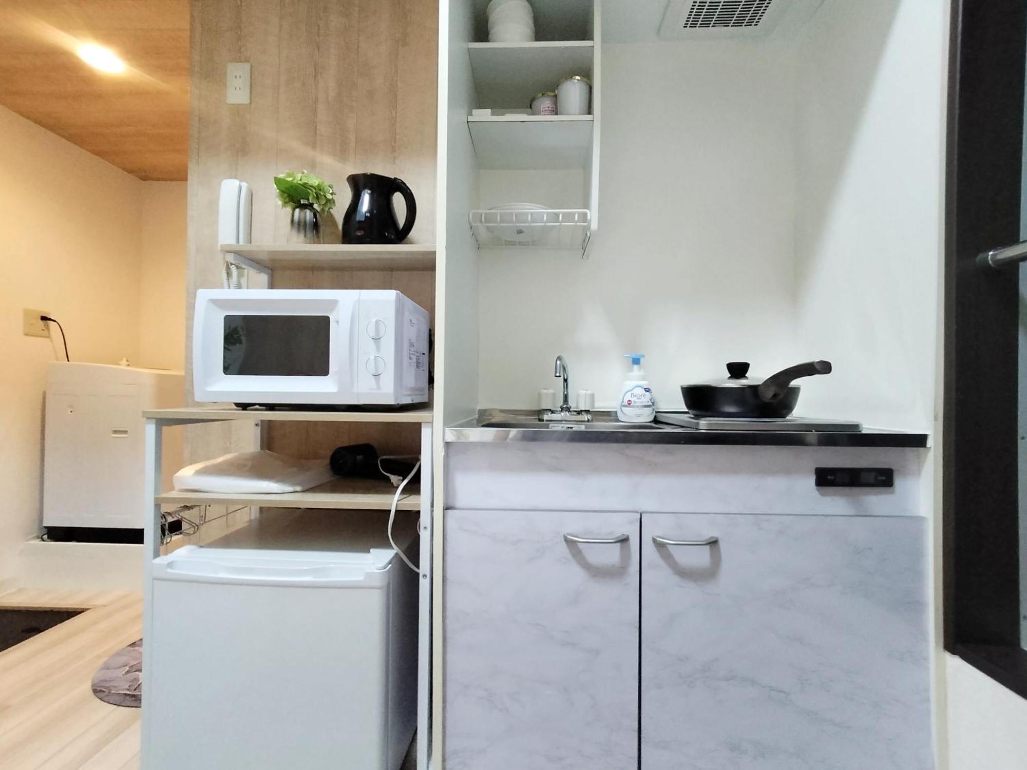 Apartment D22新宿最中心 两室 新大久保站5分-2 Shinjuku Center 5 Mins To St Max 4p 新宿 涉谷 表参道 池袋 上野 代代木 银座 原宿 *